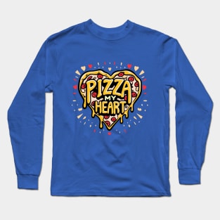 Pizza My Heart Long Sleeve T-Shirt